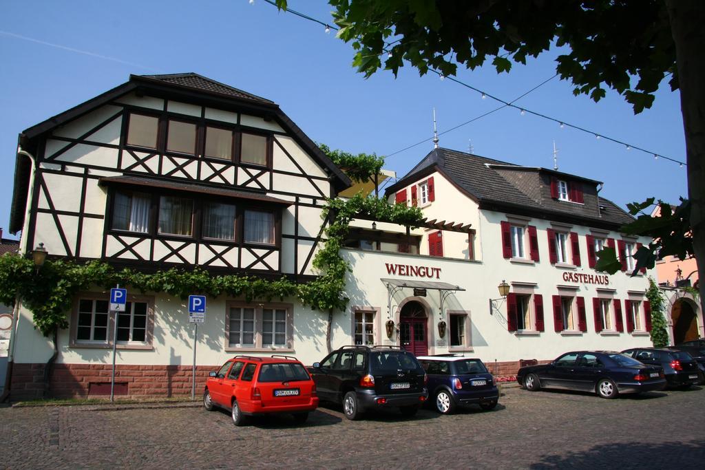 Gaestehaus Hebinger Am Schlosspark Deidesheim Exterior photo